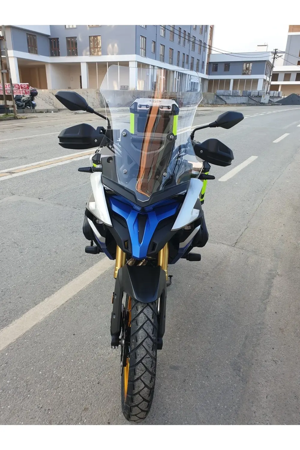 Voge DS 625X Siperlik Ön Cam 2023-2025 Model Uyumlu 56cm Şeffaf R