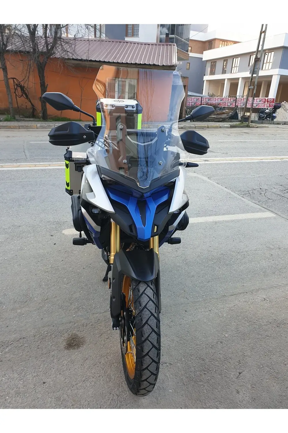 Voge DS 625X Siperlik Ön Cam 2023-2025 Model Uyumlu 56cm Şeffaf R