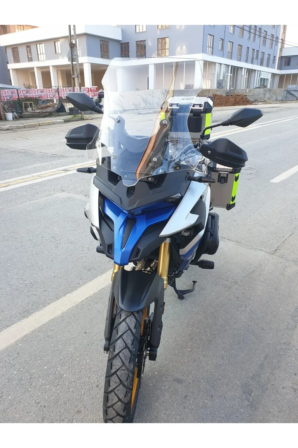 Voge DS 625X Siperlik Ön Cam 2023-2025 Model Uyumlu 56cm Şeffaf R