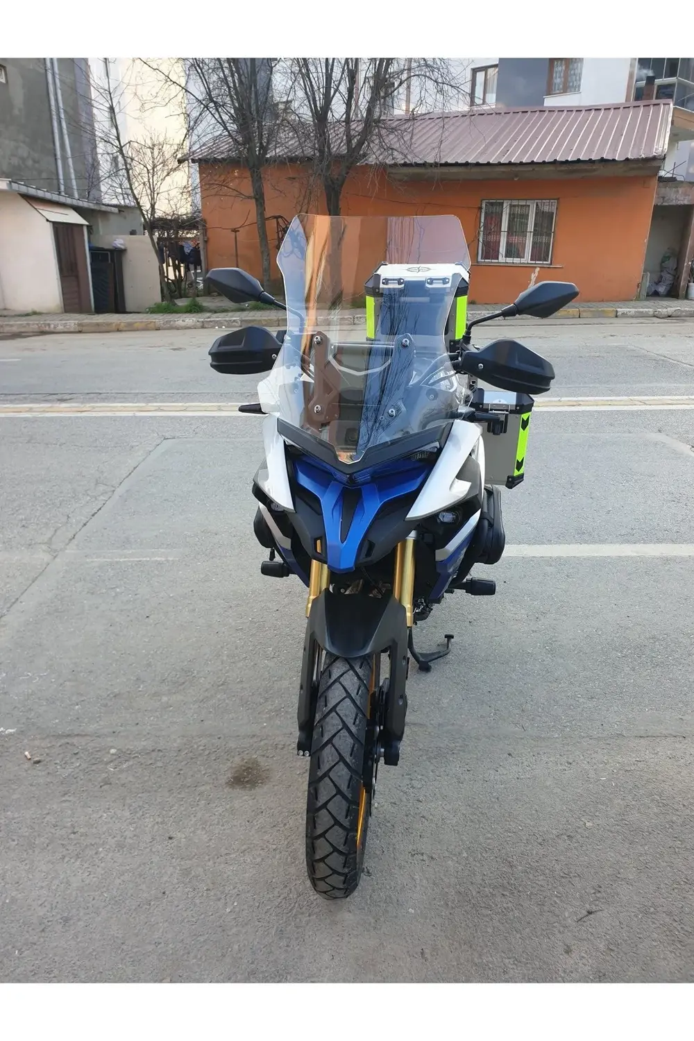 Voge DS 625X Siperlik Ön Cam 2023-2025 Model Uyumlu 56cm Şeffaf R