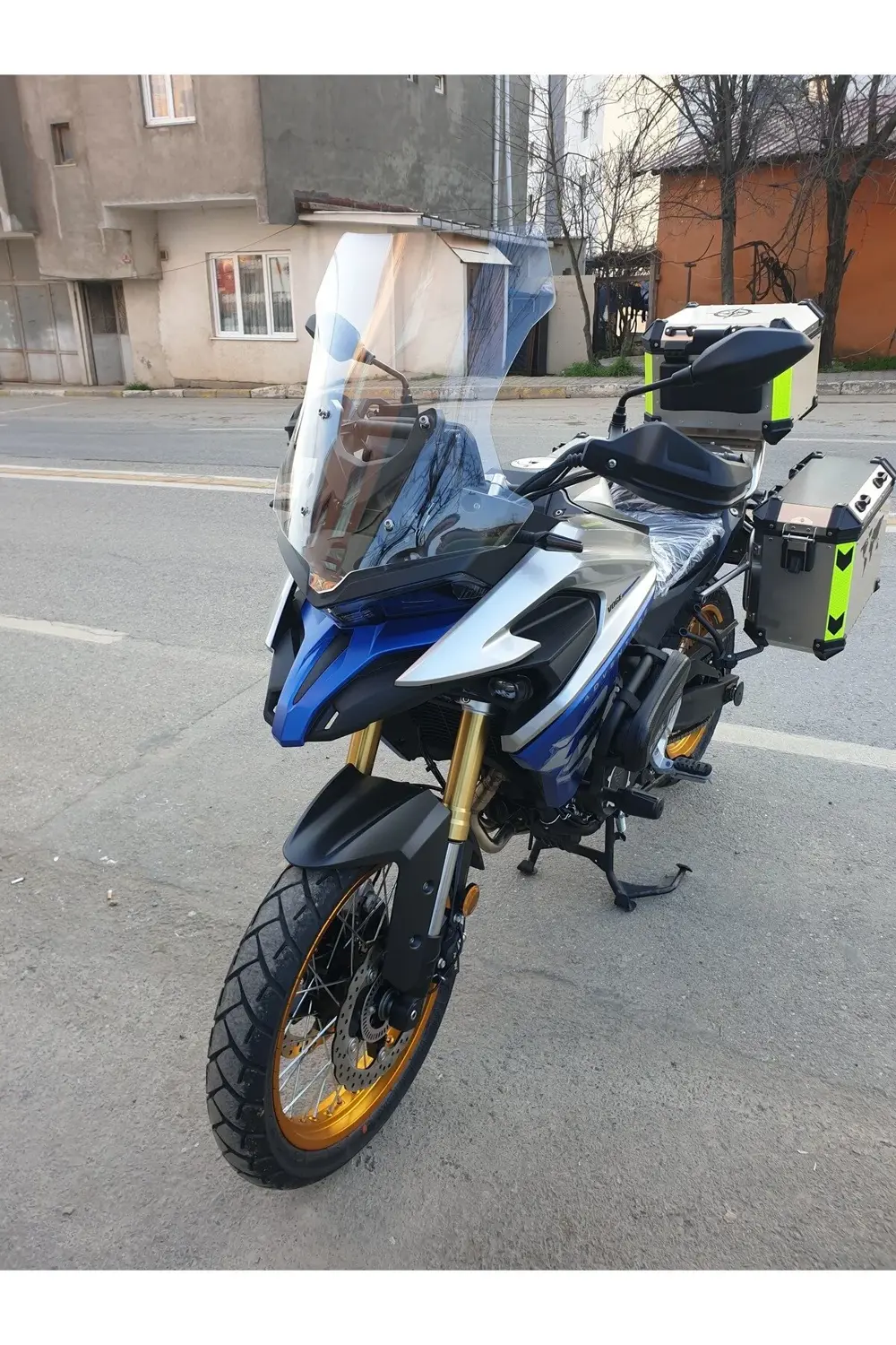 Voge DS 625X Siperlik Ön Cam 2023-2025 Model Uyumlu 56cm Şeffaf R