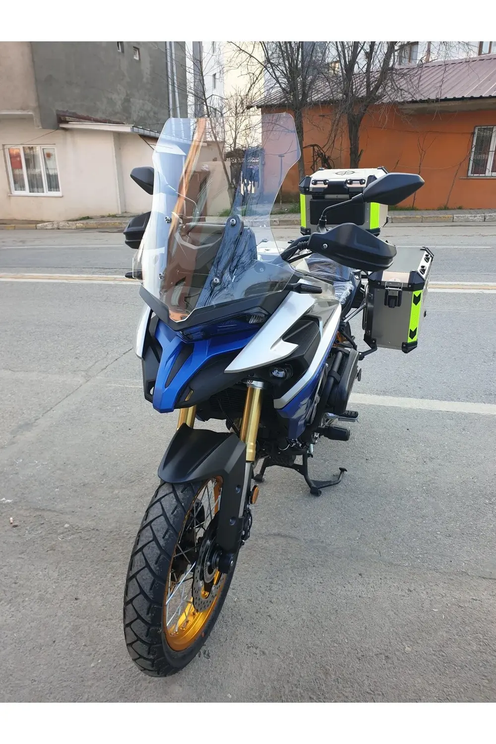 Voge DS 625X Siperlik Ön Cam 2023-2025 Model Uyumlu 56cm Şeffaf R