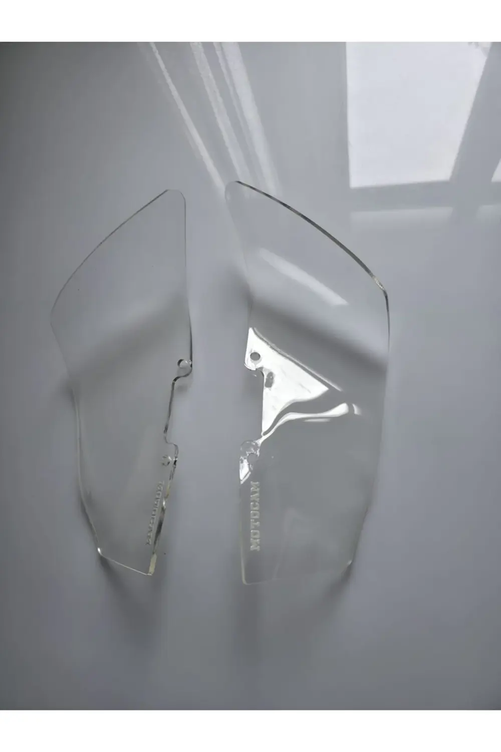 Voge DS 900 X Böbrek Koruma Rüzgar Saptırıcı Yan Deflektör Şeffaf