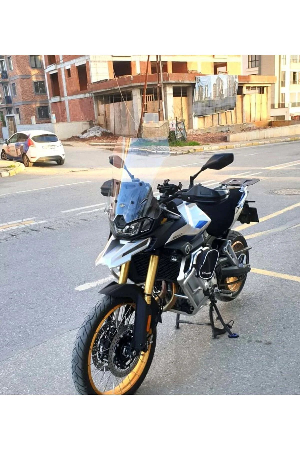 Voge DS 900 X Ön Cam 2025-2026 Model 53cm Şeffaf Renkli 4mm