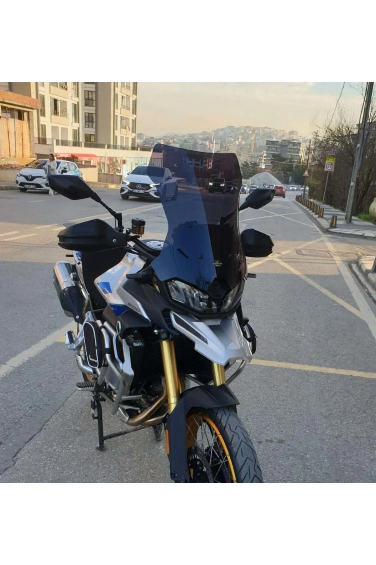 Voge DS 900 X Ön Cam 2025-2026 Model 53cm Siyah Renkli 4mm