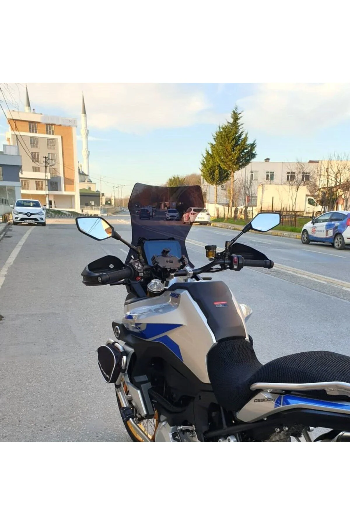 Voge DS 900 X Ön Cam 2025-2026 Model 53cm Siyah Renkli 4mm