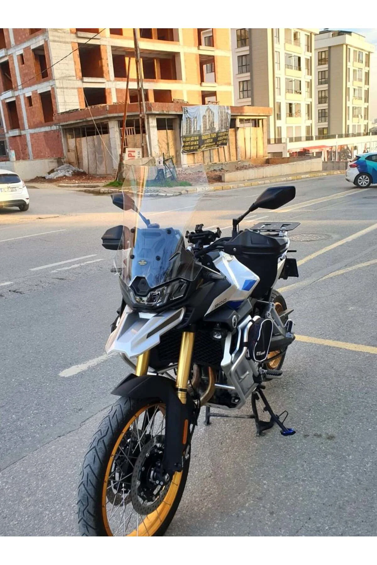 Voge DS 900 X Ön Cam 2025-2026 Model 53cm Şeffaf Renkli 4mm