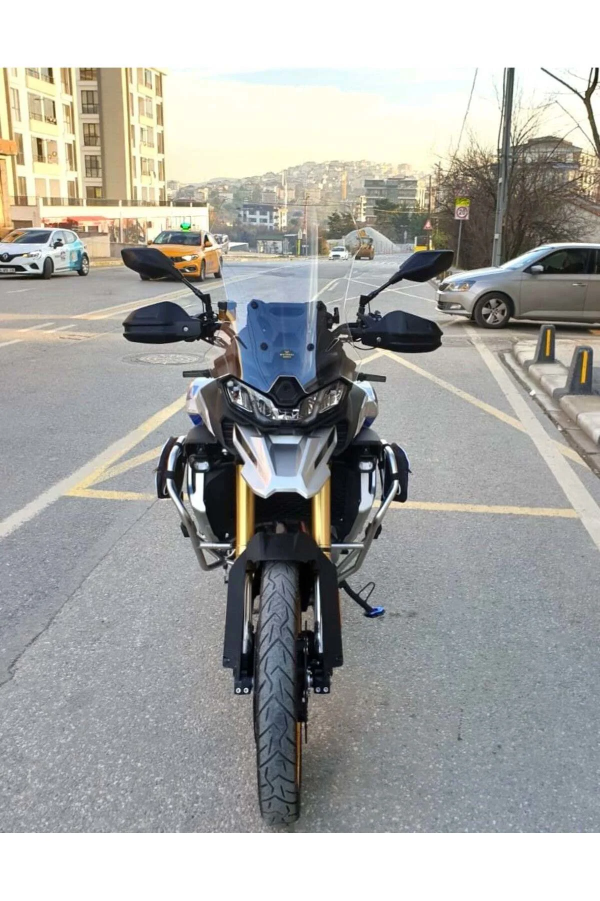 Voge DS 900 X Ön Cam 2025-2026 Model 53cm Şeffaf Renkli 4mm