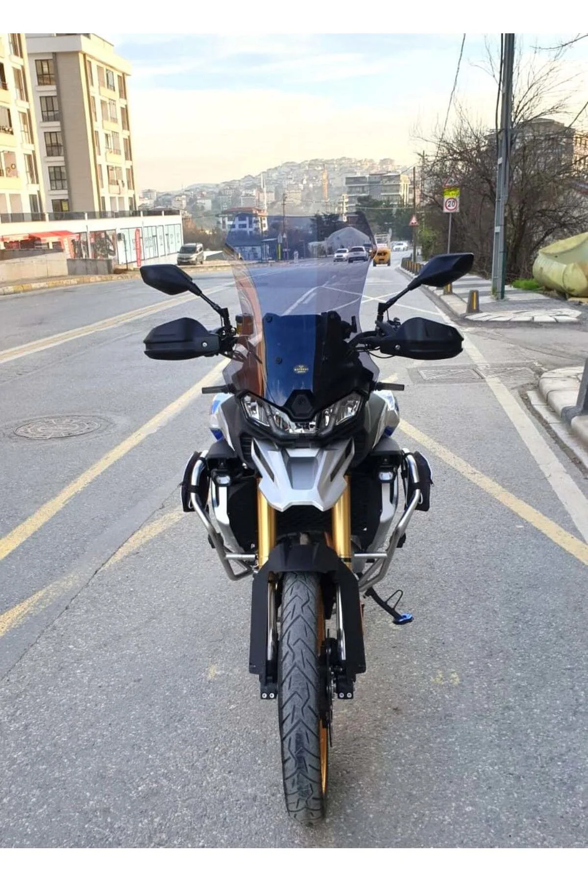 Voge DS 900 X Ön Cam 2025-2026 Model 53cm Füme Renkli 4mm