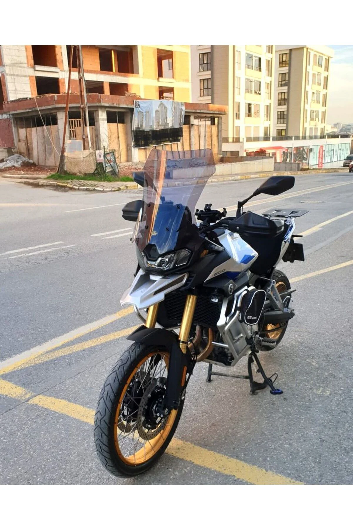 Voge DS 900 X Ön Cam 2025-2026 Model 53cm Füme Renkli 4mm