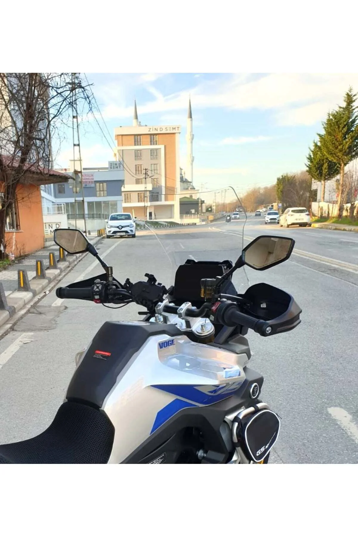 Voge DS 900 X Ön Cam 2025-2026 Model 53cm Şeffaf Renkli 4mm