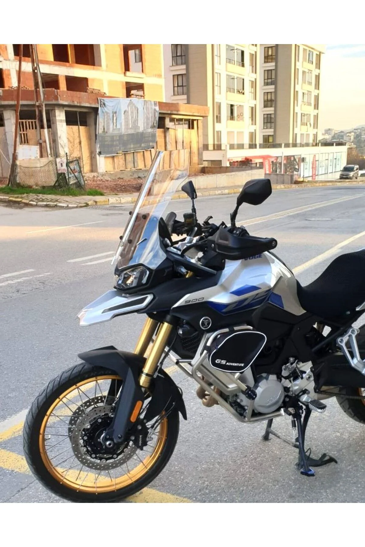 Voge DS 900 X Ön Cam 2025-2026 Model 53cm Şeffaf Renkli 4mm
