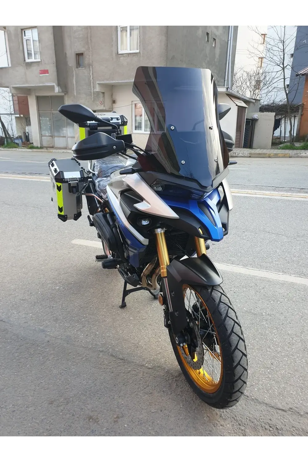 Voge DSX 525 Ön Cam 2023 2024 Model 56cm Siyah Renkli 4mm SPORTİF