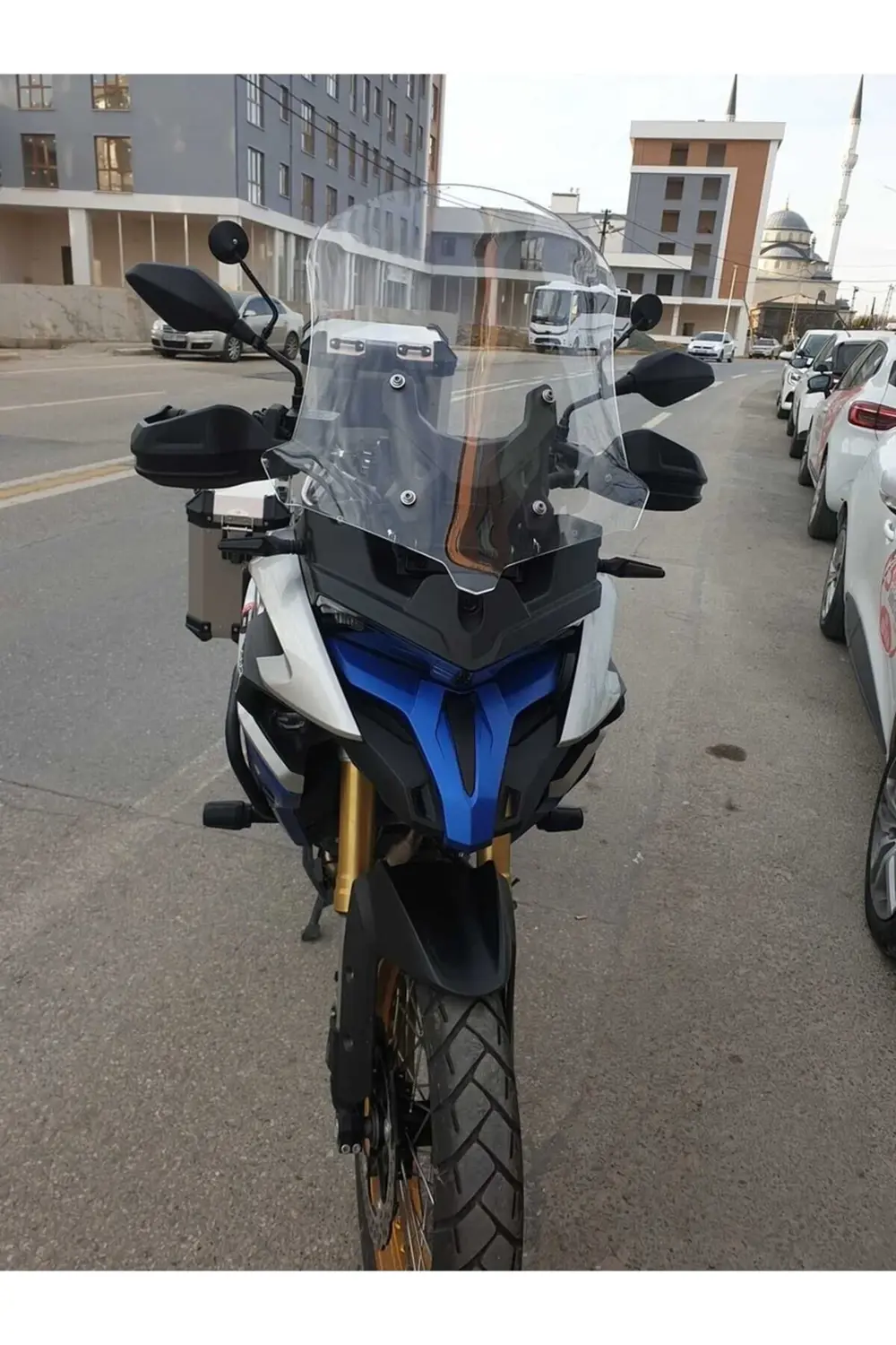 Voge DSX 525 Ön Cam 2023-2025 Model 56cm Şeffaf Renkli 4mm