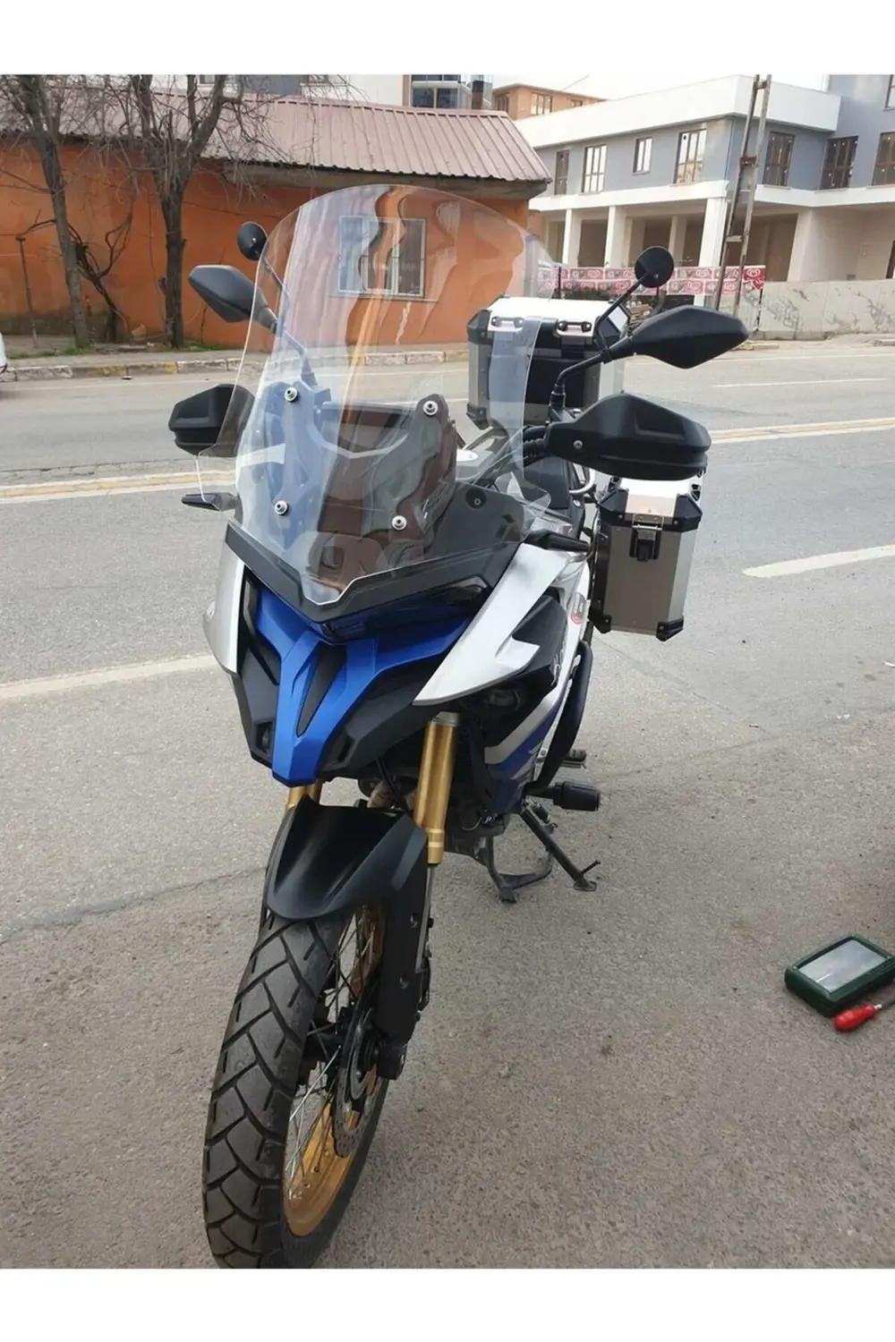 Voge DSX 525 Ön Cam 2023-2025 Model 56cm Şeffaf Renkli 4mm