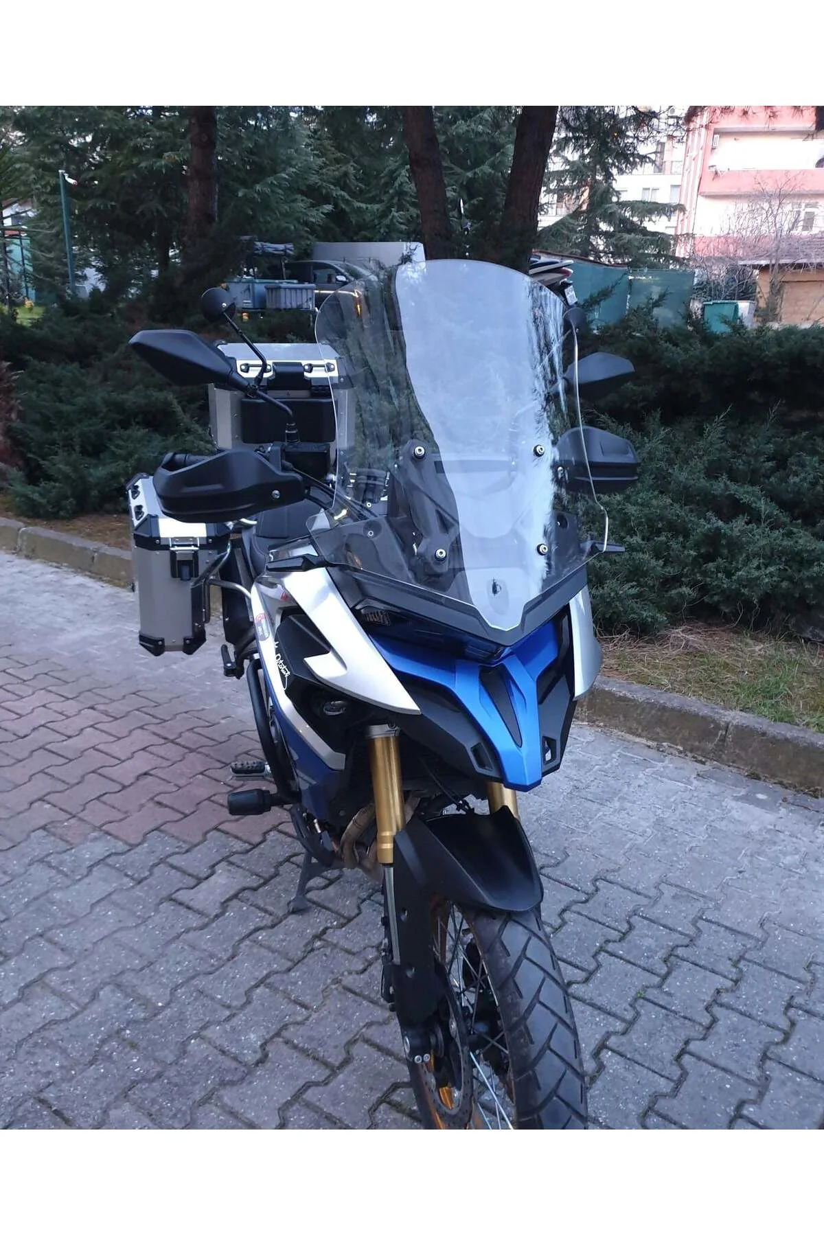 Voge DSX 525 Ön Cam 2023-2026 Model 56cm Şeffaf Renkli 4mm
