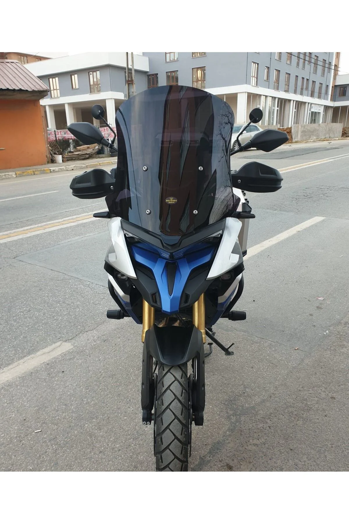 Voge DSX 525 Ön Cam 2023-2026 Model 65cm Siyah Renkli 4mm UZUN CAM
