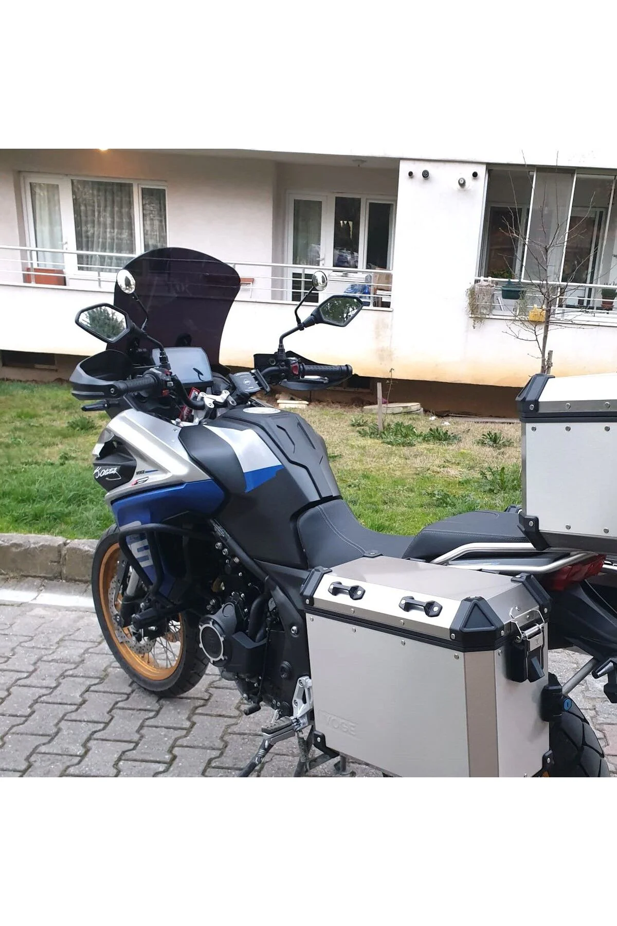 Voge DSX 525 Ön Cam 2023-2026 Model 65cm Siyah Renkli 4mm UZUN CAM