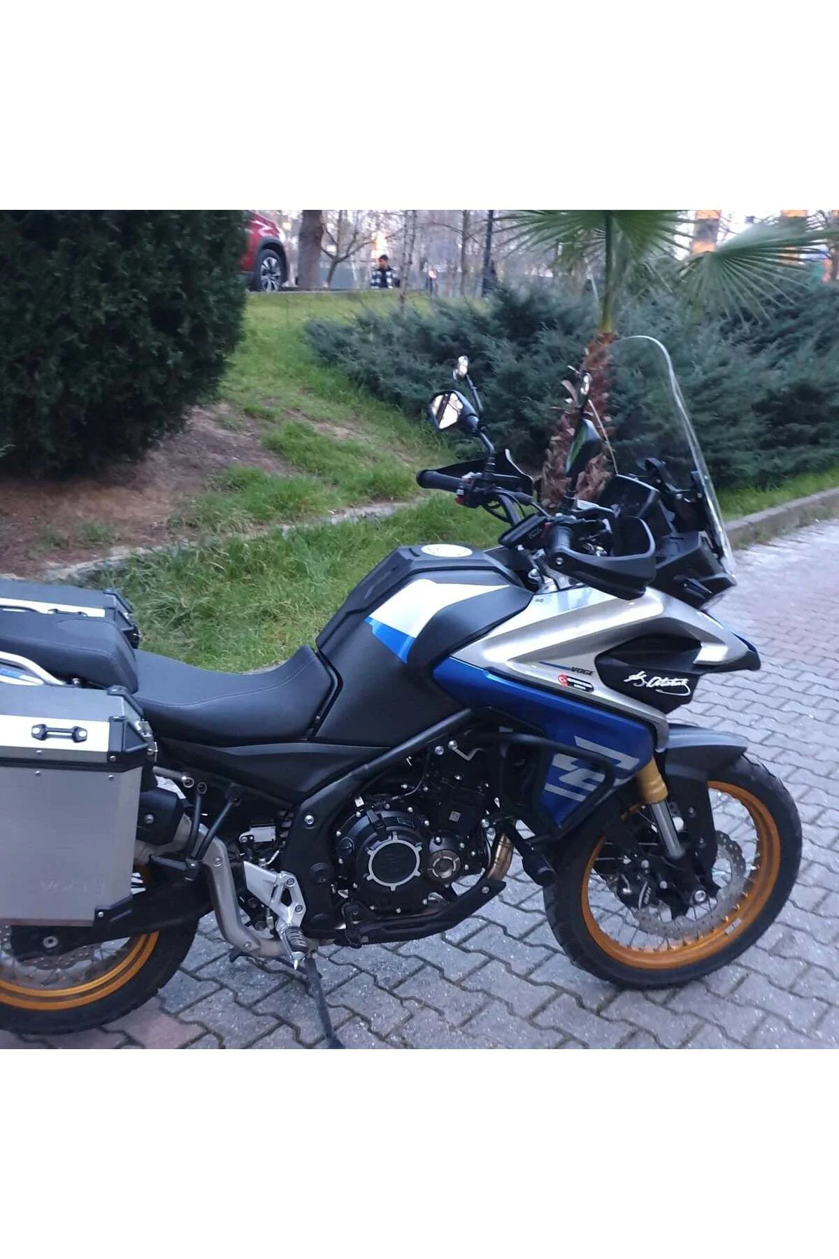 Voge DSX 525 Ön Cam 2023-2026 Model 56cm Şeffaf Renkli 4mm