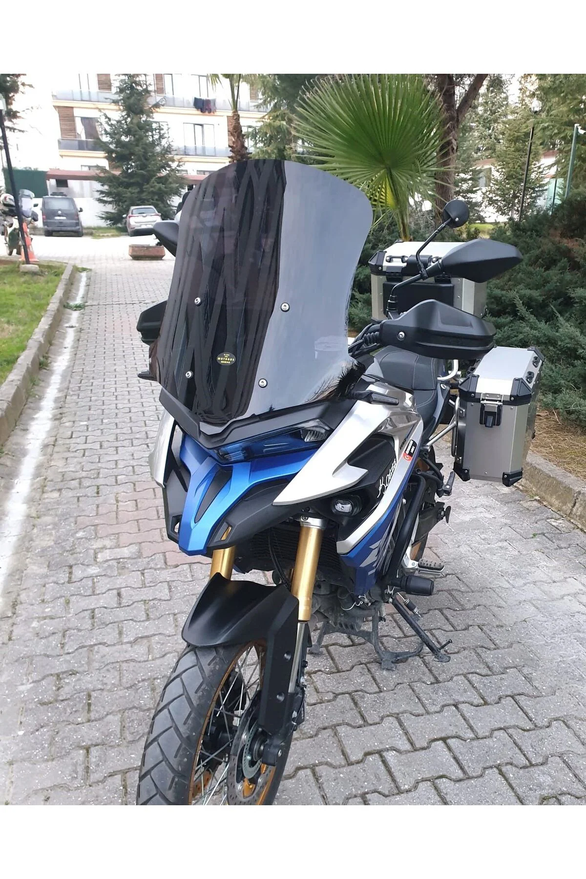 Voge DSX 525 Ön Cam 2023-2026 Model 65cm Siyah Renkli 4mm UZUN CAM