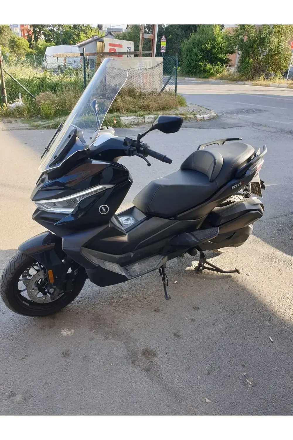 Voge SR4 Ön Cam 2022 2024 Model 78cm şeffaf Renkli 4mm UZUN CAM