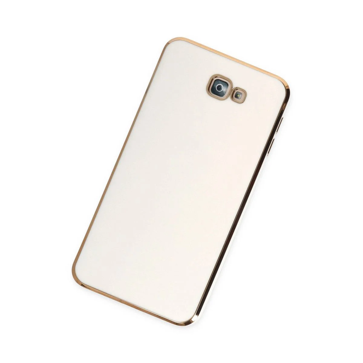 Volet Silikon Kılıf - Samsung Galaxy J7 Prime ile Uyumlu Beyaz Şık Koruyucu Kaplama Volet Silikon Kılıf - Samsung Galaxy J7 Prime ile Uyumlu Beyaz Şık Koruyucu Kaplama