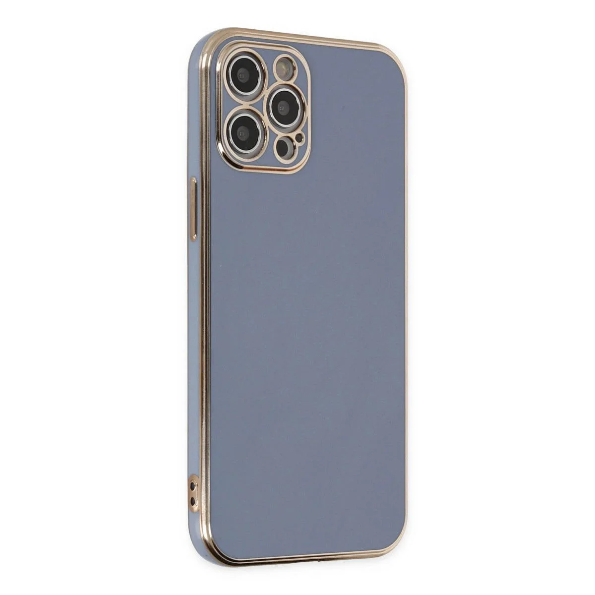 Volet Silikon Kılıf - iPhone 12 Pro Max ile Uyumlu Mavi Şık Koruma Fiyatı, Yorumları ve Özellikleri