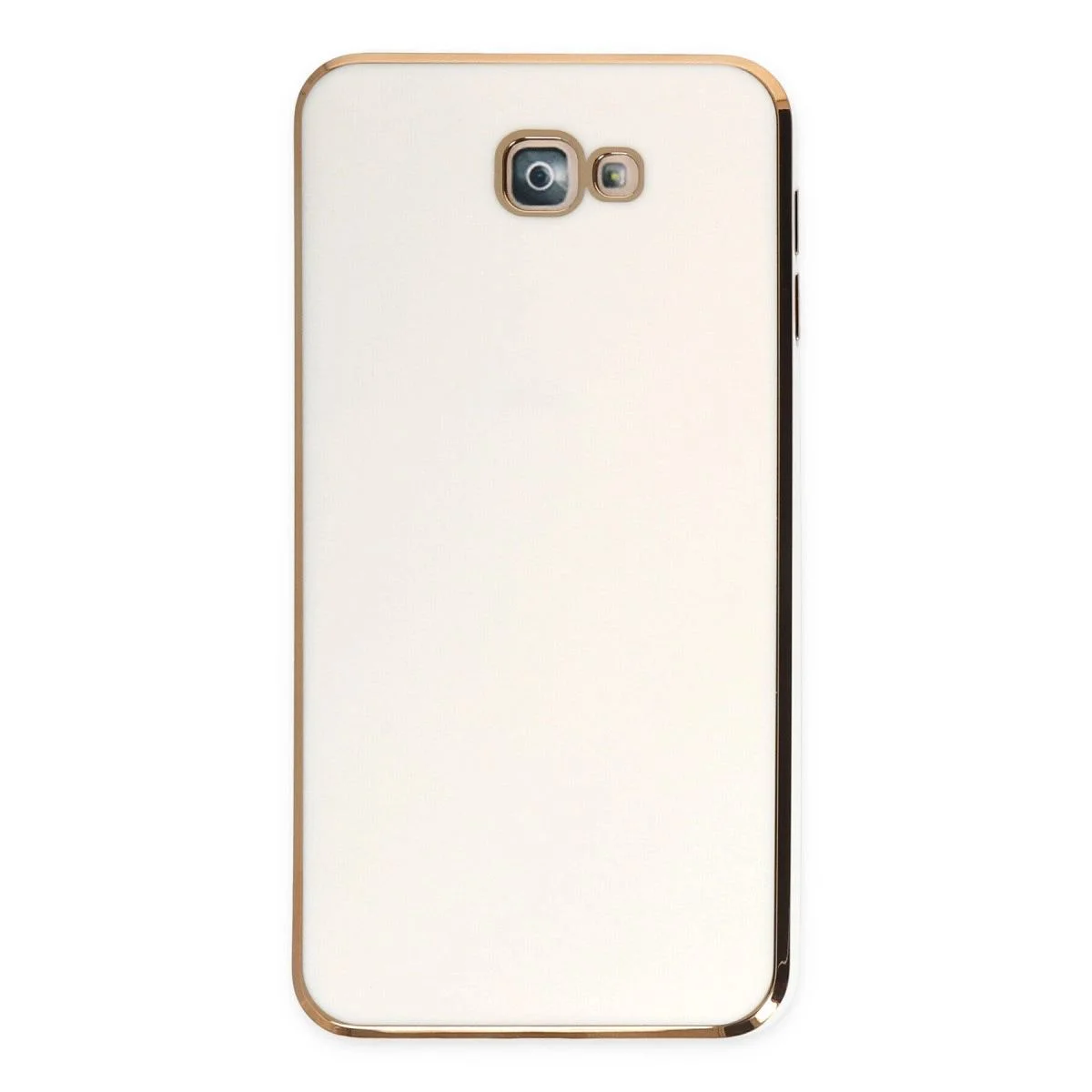 Volet Silikon Kılıf - Samsung Galaxy J7 Prime ile Uyumlu Beyaz Şık Koruyucu Kaplama Volet Silikon Kılıf - Samsung Galaxy J7 Prime ile Uyumlu Beyaz Şık Koruyucu Kaplama