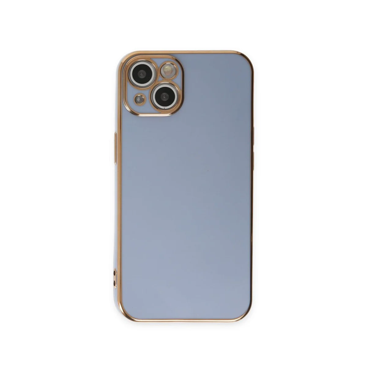 Volet Silikon Kılıf - iPhone 15 Mavi Premium Koruma