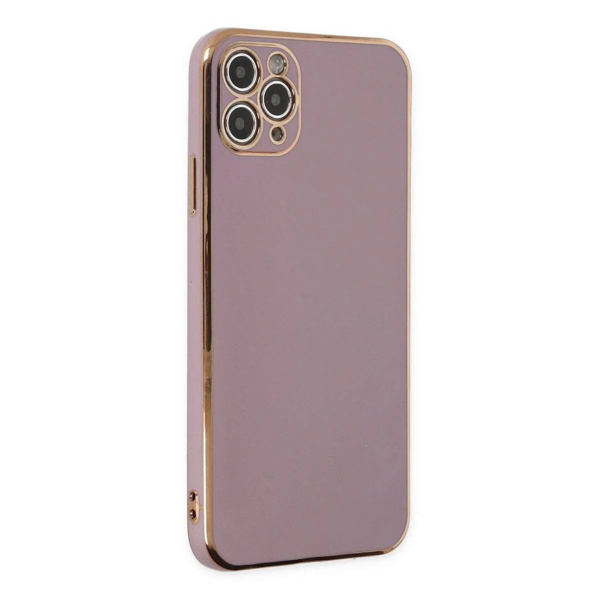 Volet Silikon Kılıf - iPhone 11 Pro Max ile Uyumlu Mor