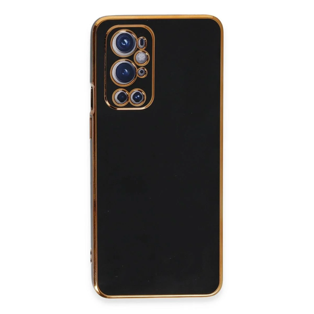 Volet Silikon Telefon Kılıfı - OnePlus 9 Pro ile Uyumlu Siyah