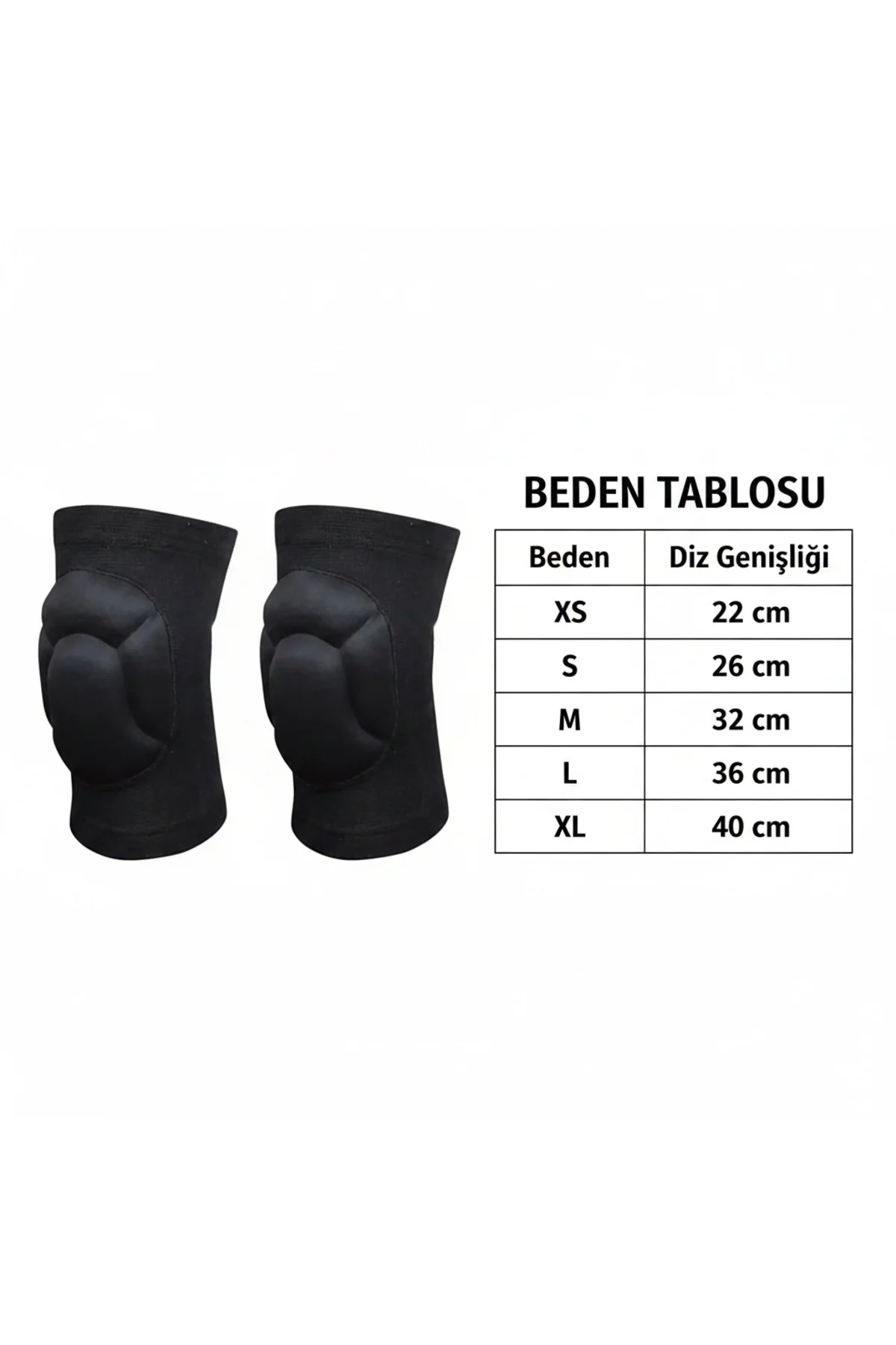 Voleybol Dizliği Voleybol Kolluğu 2li Set Yetişkin ve Çocuk Voleybol 1 Çift Dizlik 1 Çift çorap 4 Parça