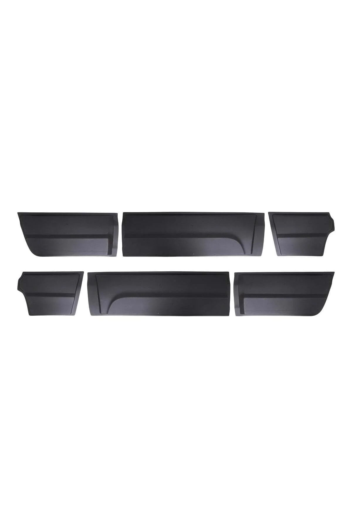 Volkswagen Amarok 2010-2016 Uyumlu Kapı Dodik Seti 4+2 Parça ABS Mat Siyah - Görsel 7