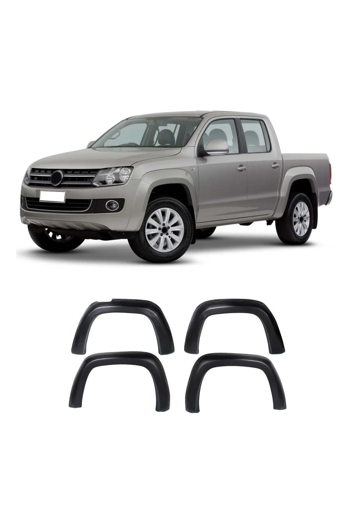 Volkswagen Amarok 2010-2016 Uyumlu Çamurluk Dodik Seti 4 Parça ABS Mat Siyah Volkswagen Amarok 2010-2016 Uyumlu Çamurluk Dodik Seti 4 Parça ABS Mat Siyah