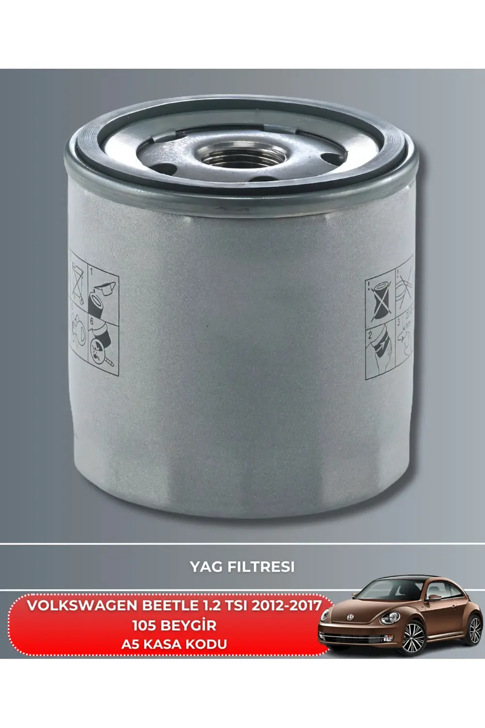 VOLKSWAGEN BEETLE 1.2 TSI 2012-2013-2014-2015-2016-2017 105 BEYGİ