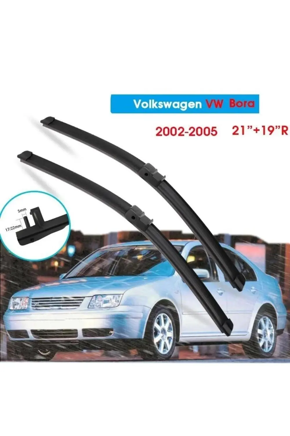 Volkswagen Bora Ön Cam Muz Silecek Takımı 2002--2006