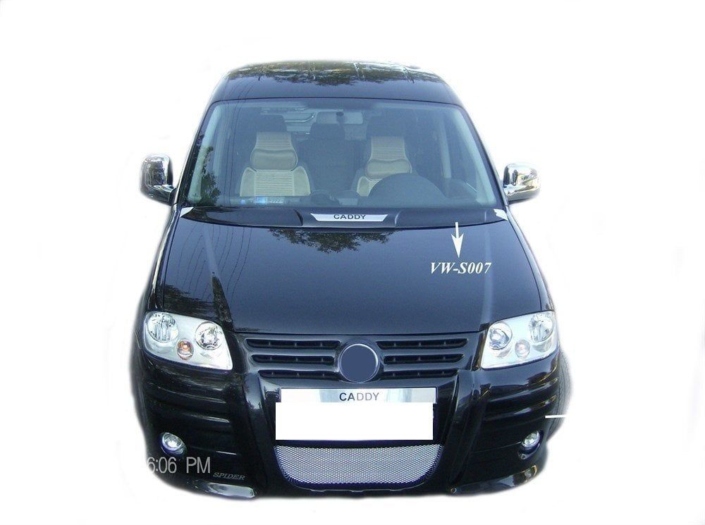 Volkswagen Caddy Uyumlu Ön Tampon Giydirme Sisli (Telli) Fiber 20