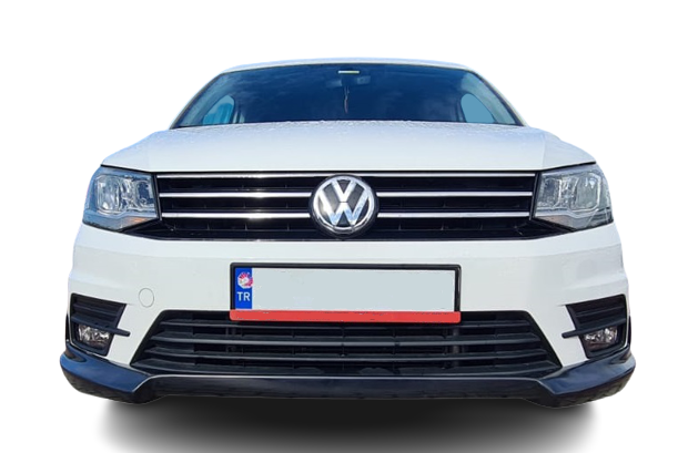 Volkswagen Caddy Uyumlu (2015-2020) Rieger Style Ön Tampon Ek (Pl