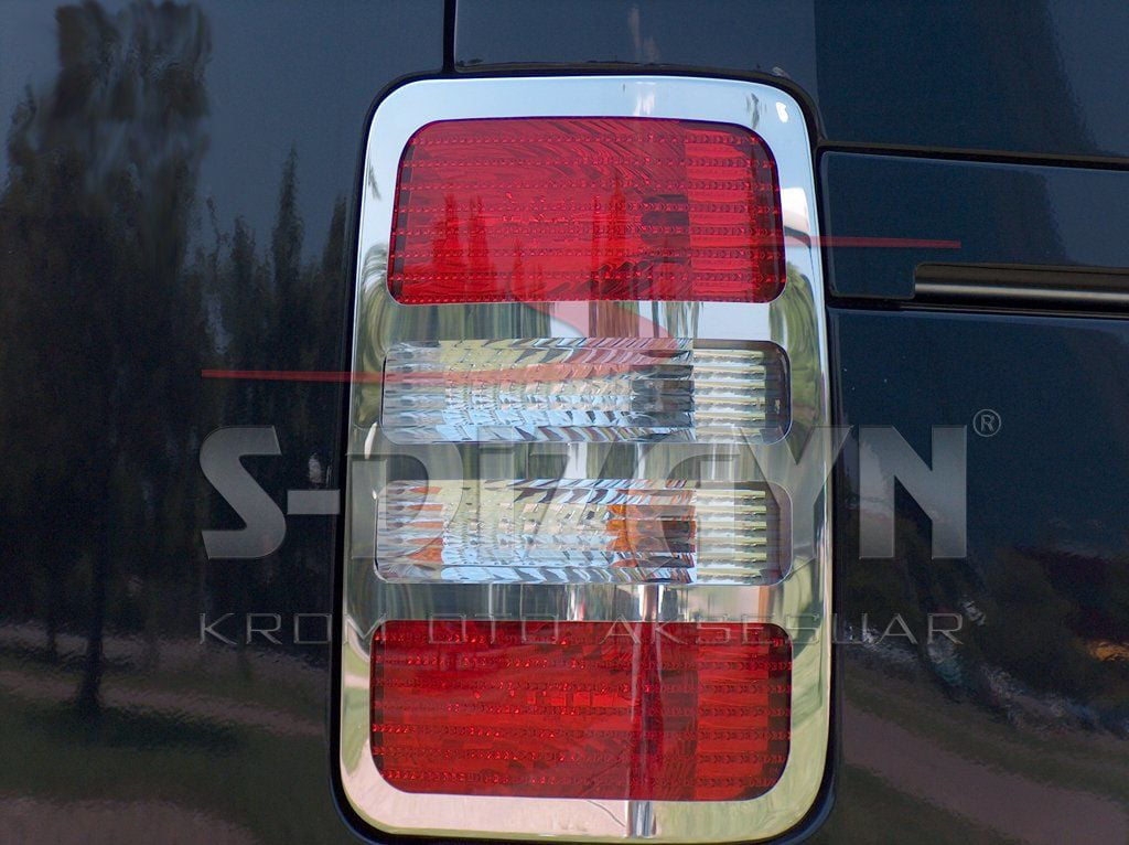 Volkswagen Caddy Uyumlu Krom Stop Çerçevesi 2 Parça 2004-2015 Volkswagen Caddy Uyumlu Krom Stop Çerçevesi 2 Parça 2004-2015