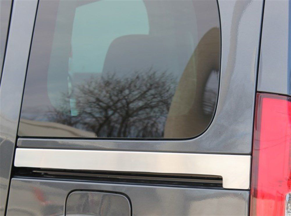 Volkswagen Caddy Uyumlu Sürgülü Kapı Çıtası 2 Parça Krom 2010-201