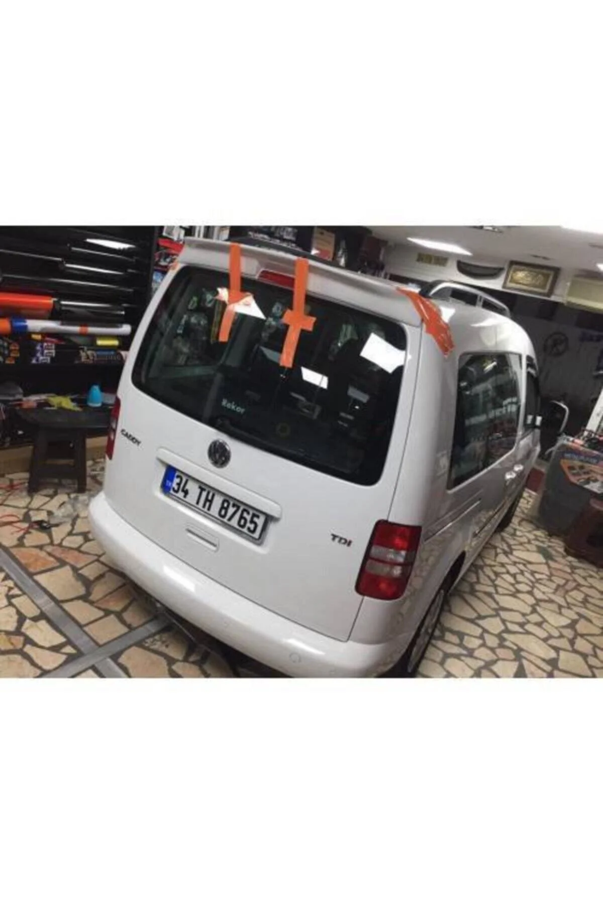 VOLKSWAGEN CADDY 2003-2014 SİYAH SPOİLER