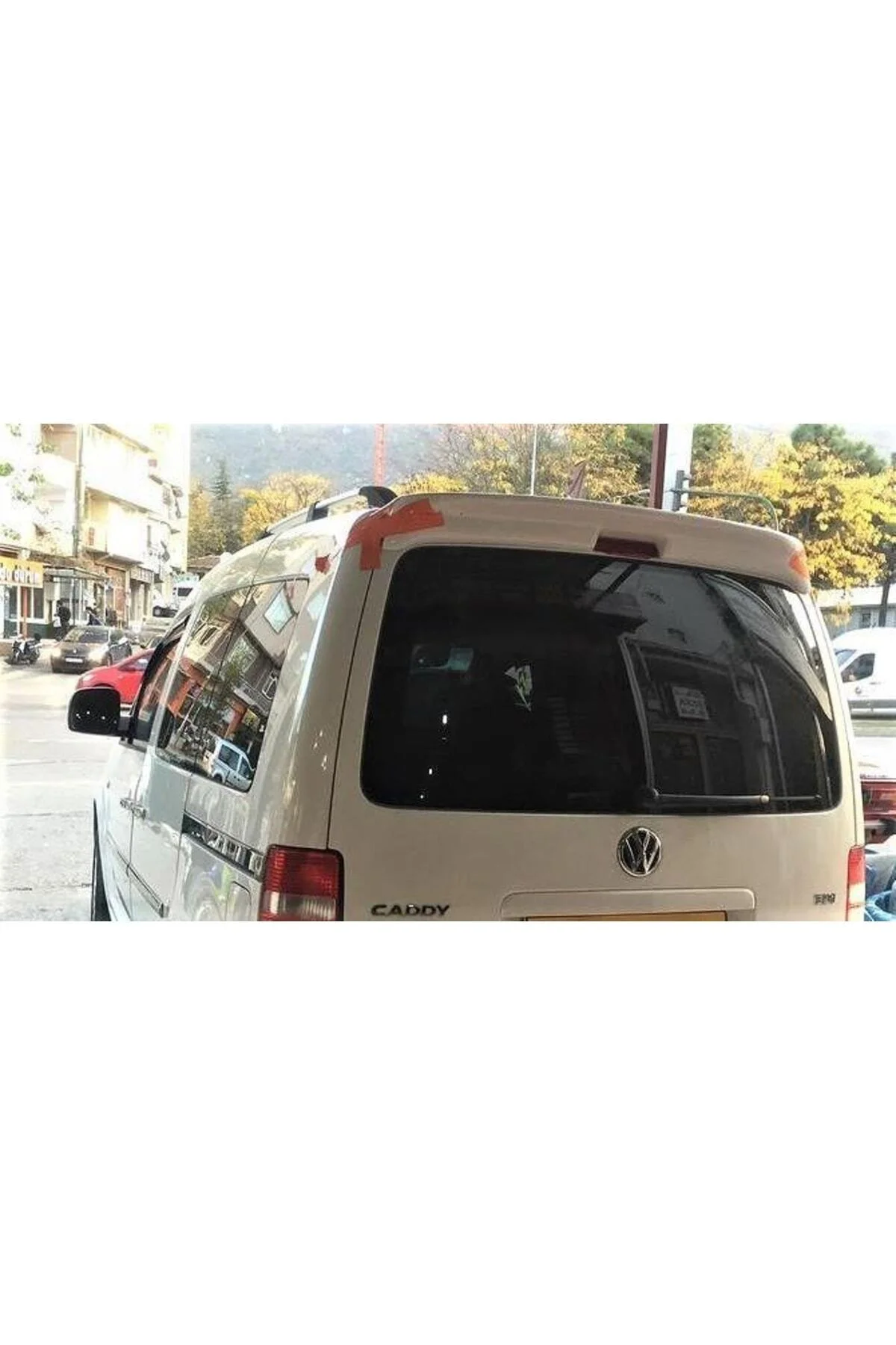 Volkswagen Caddy 2003-2014 Beyaz Spoiler Volkswagen Caddy 2003-2014 Beyaz Spoiler