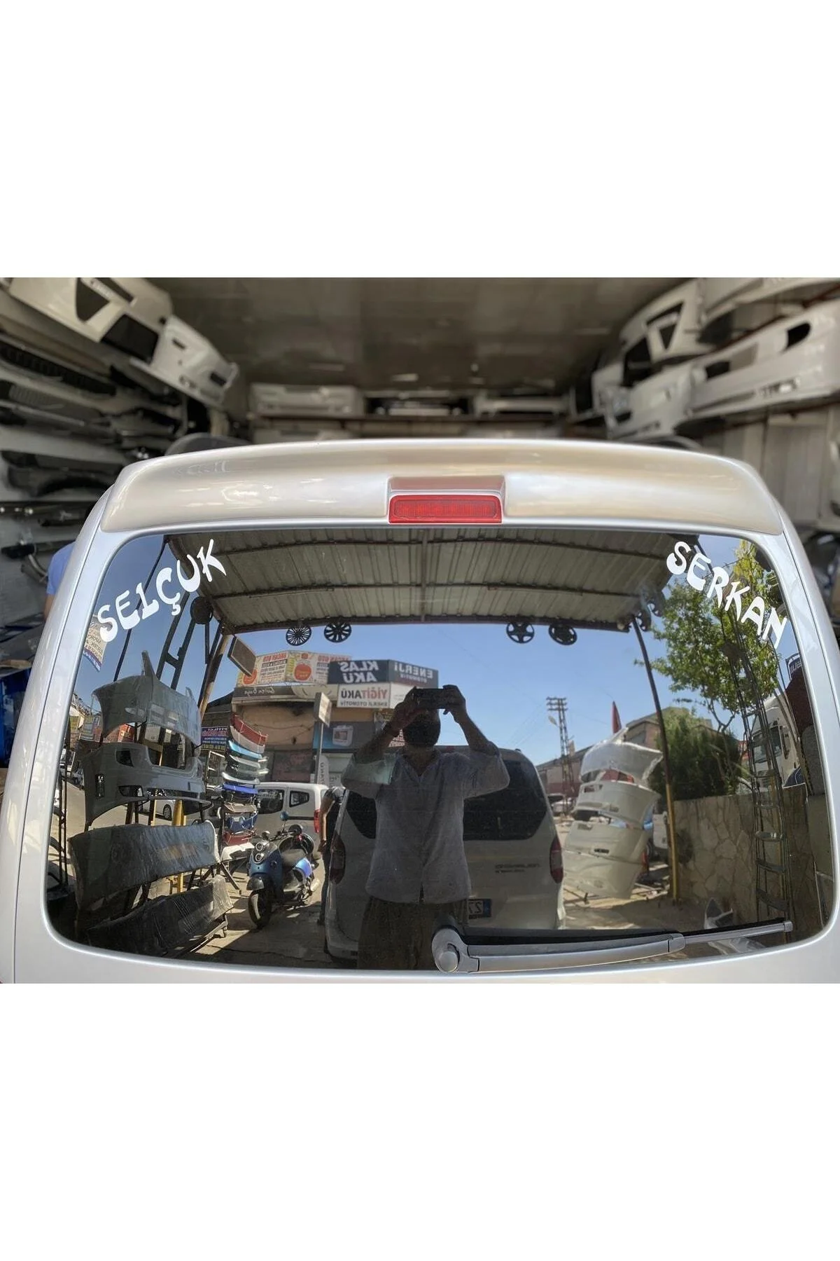 Volkswagen Caddy 2003-2014 Beyaz Spoiler Volkswagen Caddy 2003-2014 Beyaz Spoiler