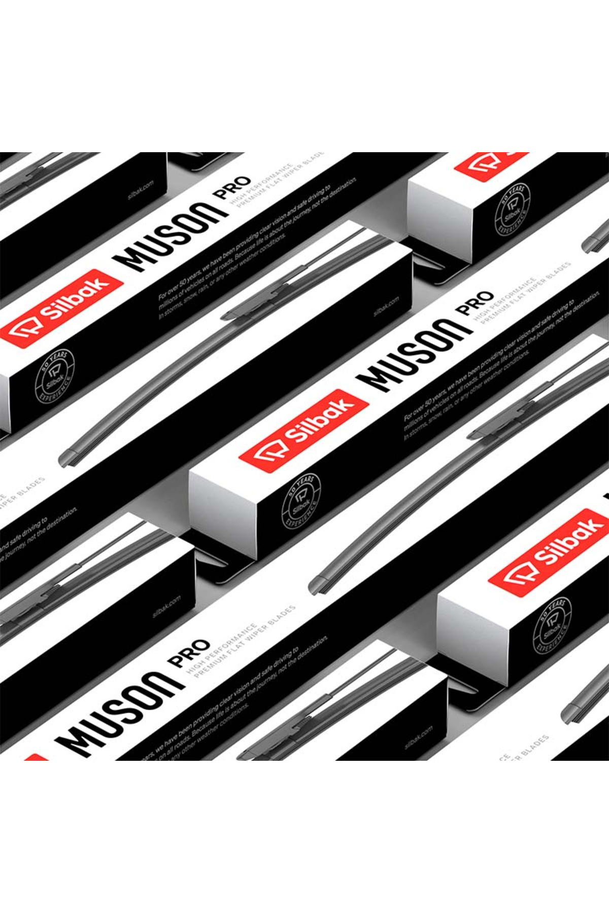 Silbak Volkswagen Caddy [2K] 2004-2007 Uyumlu Takım Muz Silecek Sb2419a