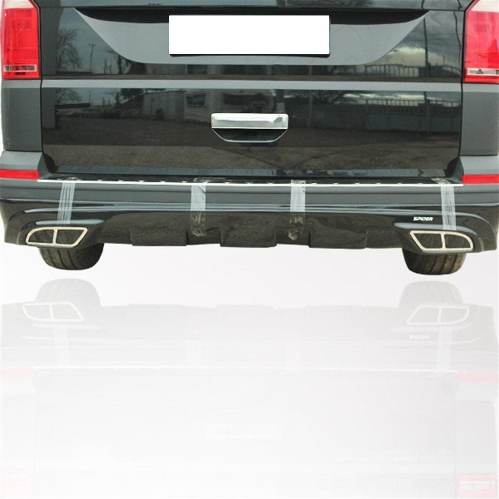 Volkswagen Caravelle Uyumlu T6 Arka Tampon Altı Fiber 2015 Ve Son