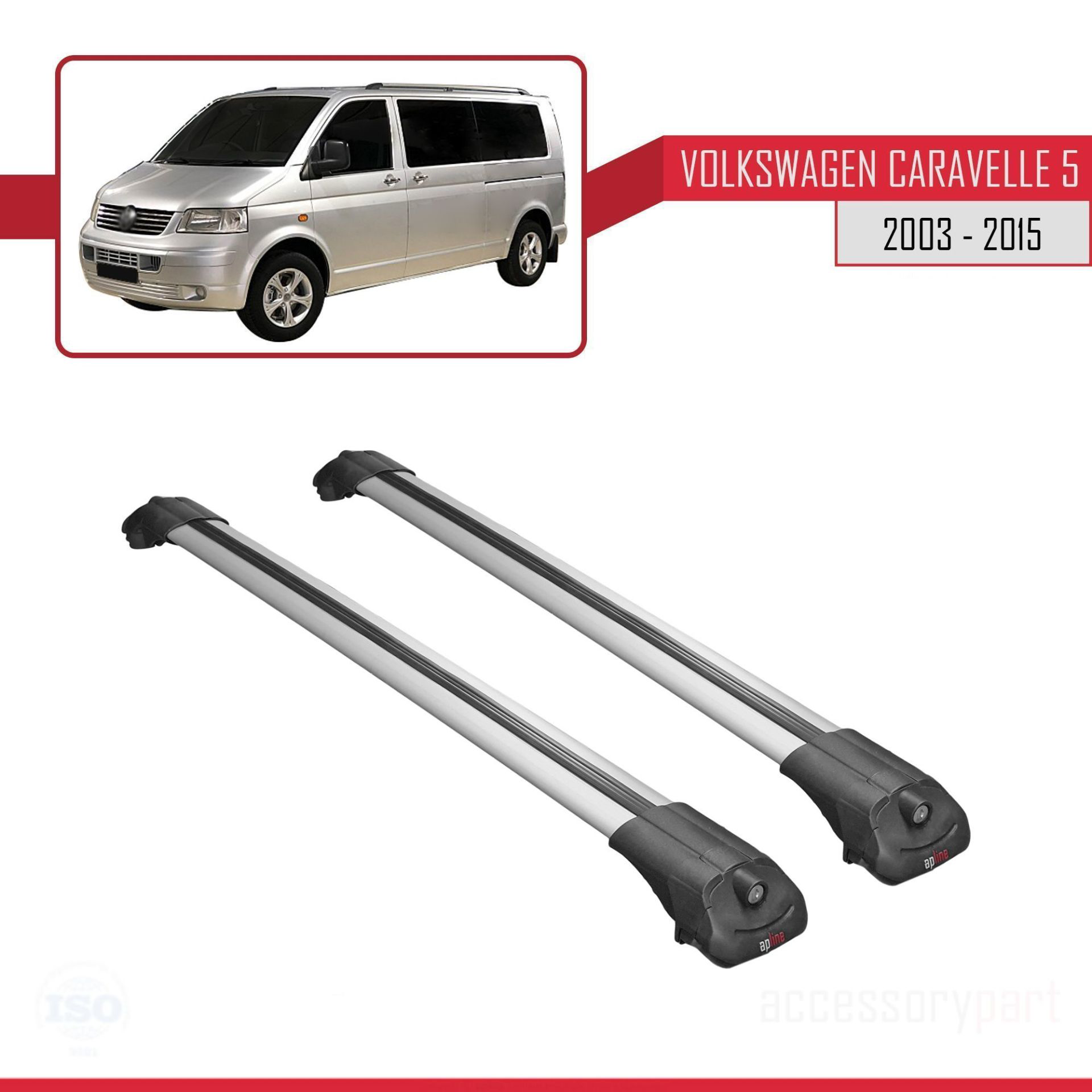 Volkswagen Caravelle (T5) 2003-2015 Arası ile uyumlu ACE-1 Ara At
