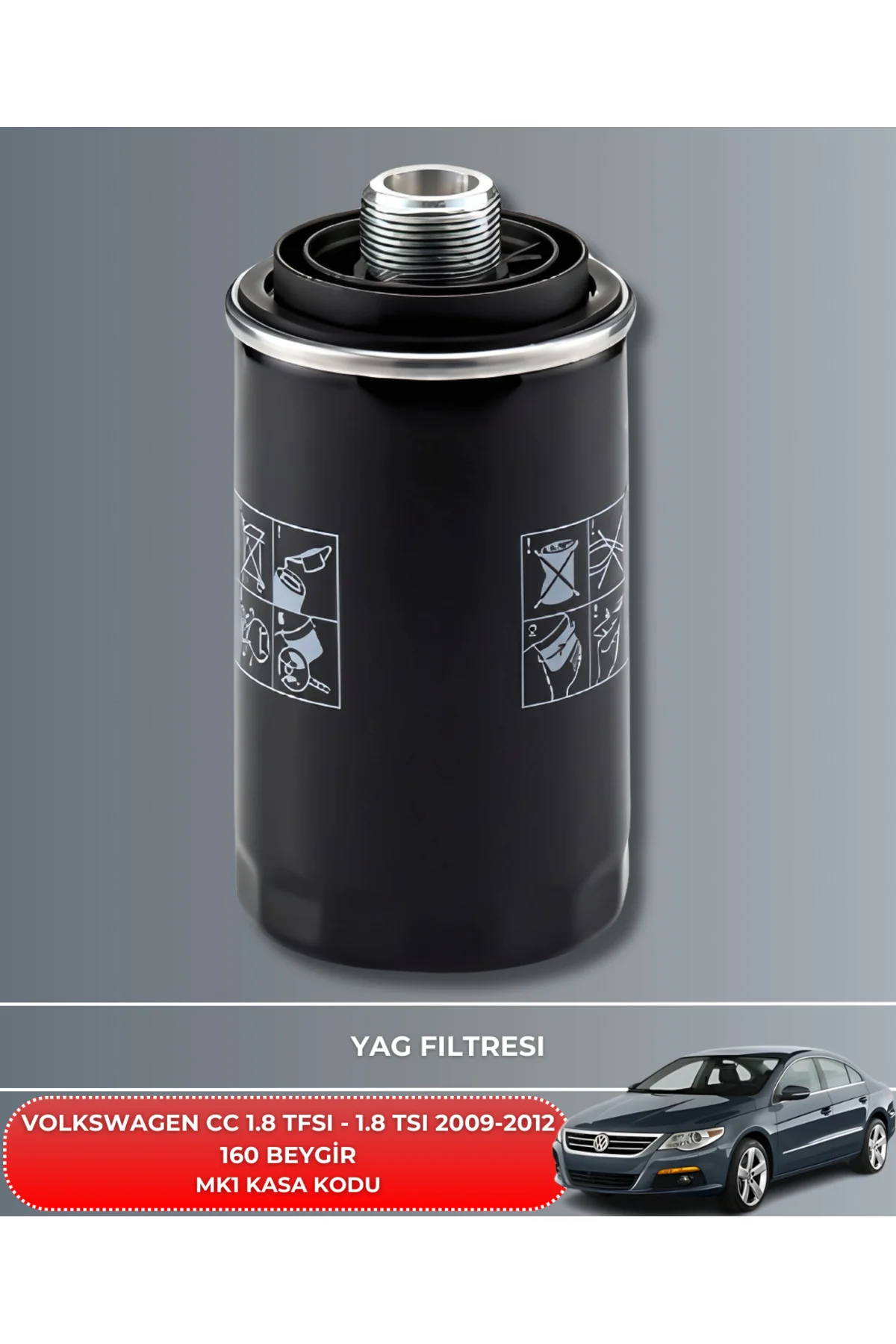 VOLKSWAGEN CC 1.8 TSI - 1.8 TFSI 2009-2010-2011-2012 160 BEYGİR H
