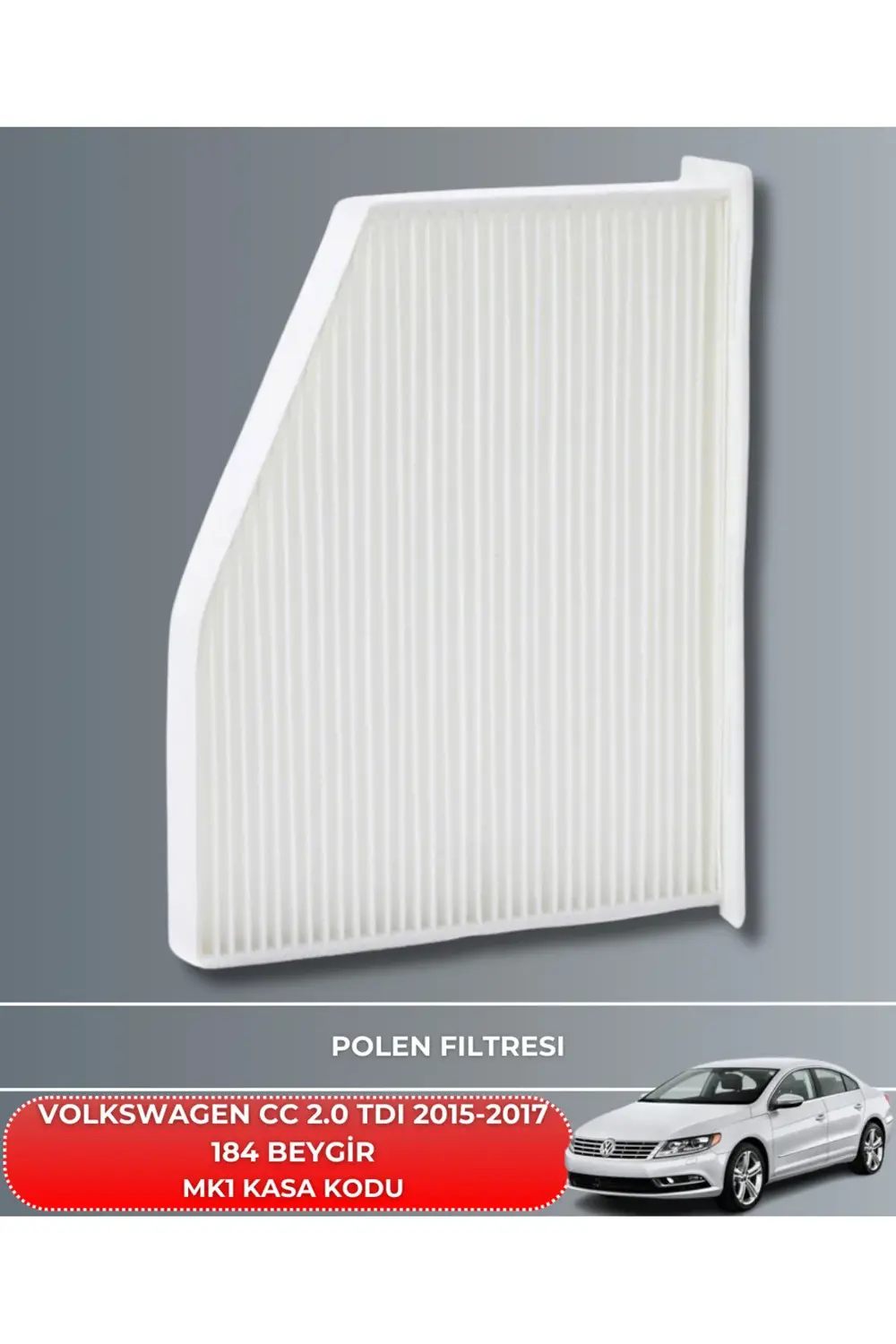 VOLKSWAGEN CC 2.0 TDI 2015-2016-2017 184 BEYGİR FİLTRE - YAĞ BAKI