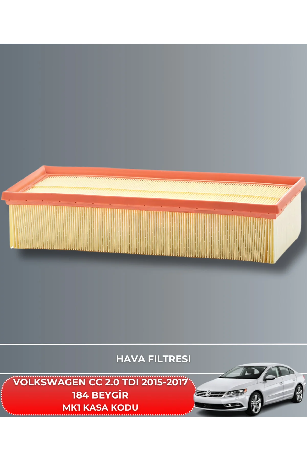 VOLKSWAGEN CC 2.0 TDI 2015-2016-2017 184 BEYGİR FİLTRE - YAĞ BAKI