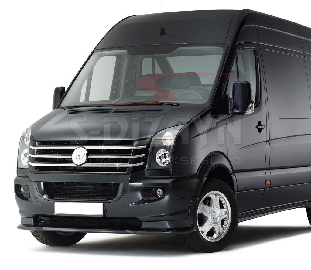 Volkswagen Crafter Uyumlu Krom Ön Panjur 5 Parça 2011 Üzeri